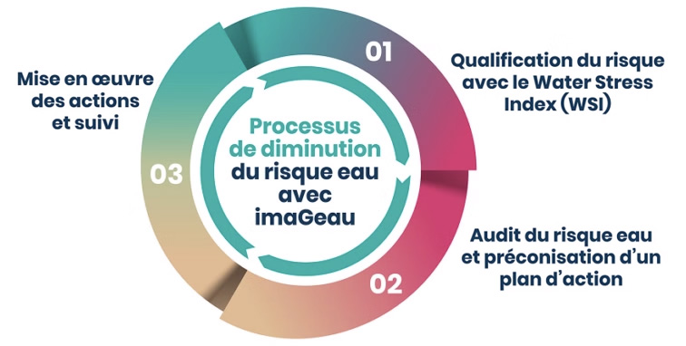 Schéma du processus de diminution du risque